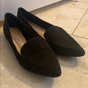 Black Suede Loafers